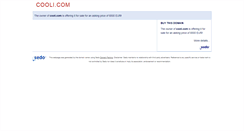 Desktop Screenshot of cooli.com